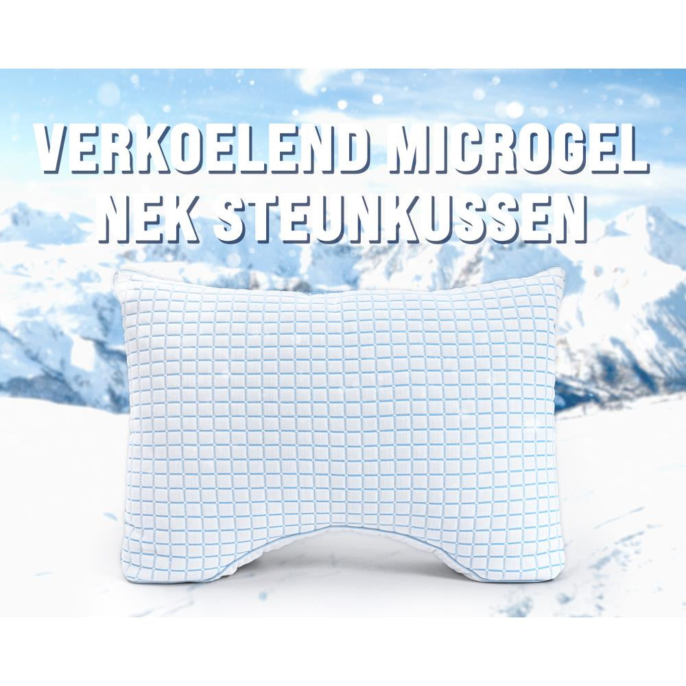 Dreamhouse™ Verkoelend neksteun kussen Microgel - Koel en ondersteunend