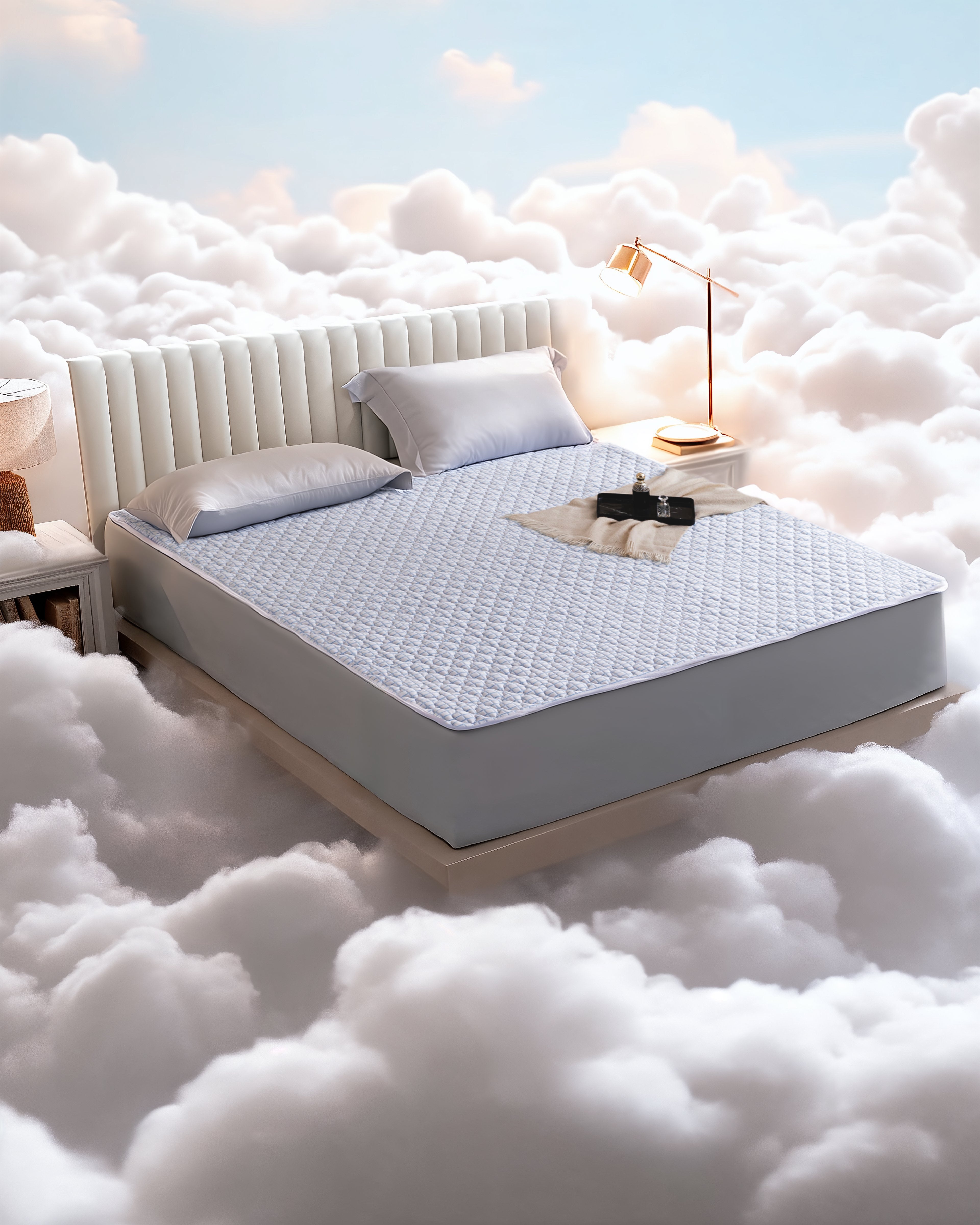 QMAX® oplegmatras - geeft extra verkoeling in de nacht