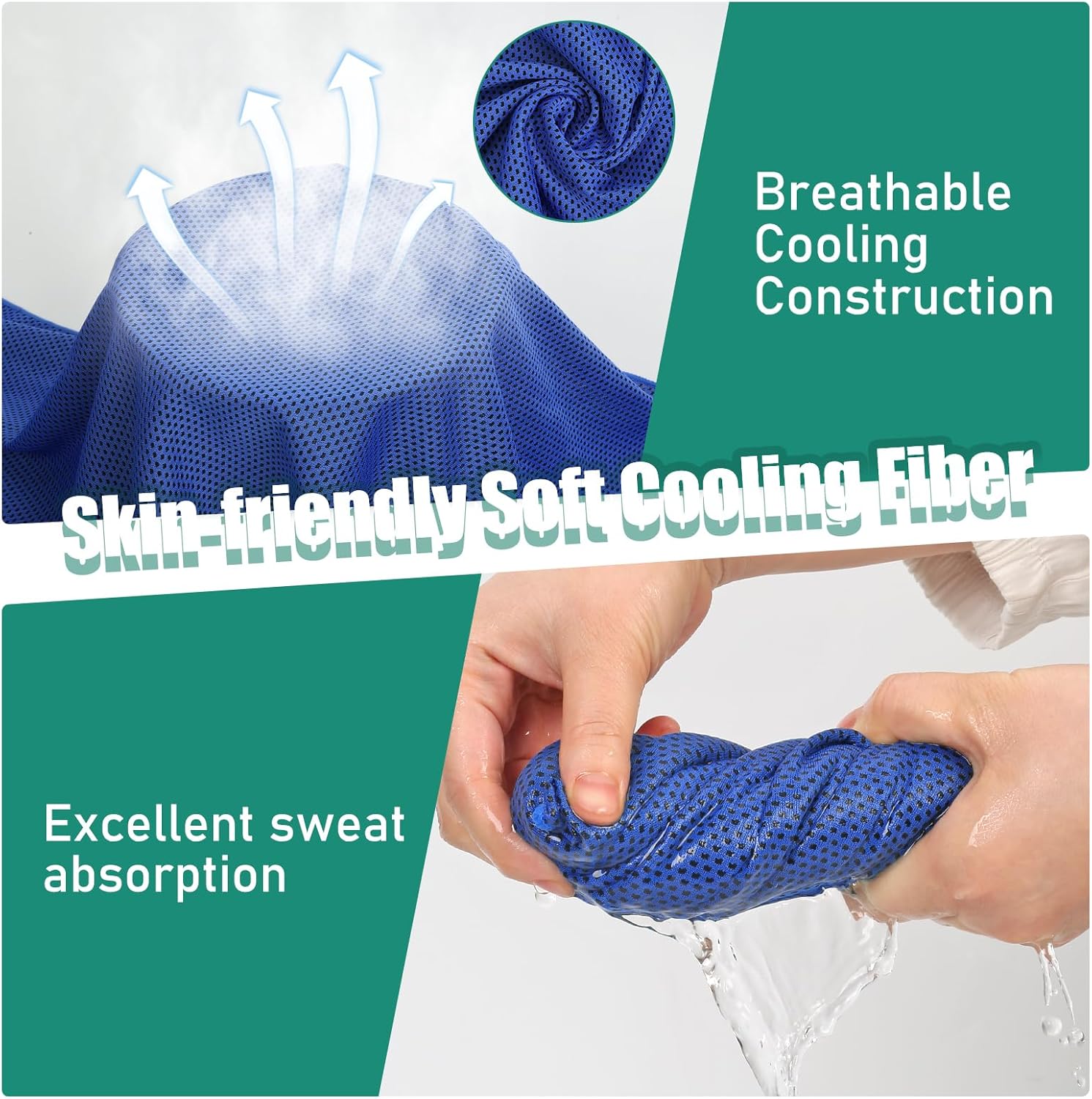 Cooling Towel - Koelhanddoek die directe koeling geeft, waar je ook bent!