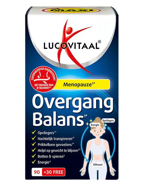 Lucovitaal Overgang Balans - verlicht opvliegers en nachtelijk transpireren